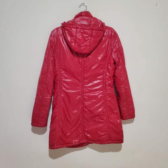 Montecore Removable Hooded Red Jacket Size M - Picture 2 of 10